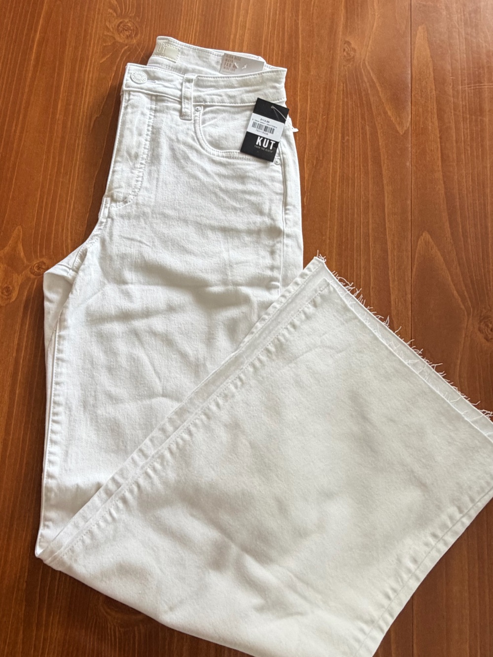 KUT from the KLOTH Maya High Rise Wide Leg Jeans